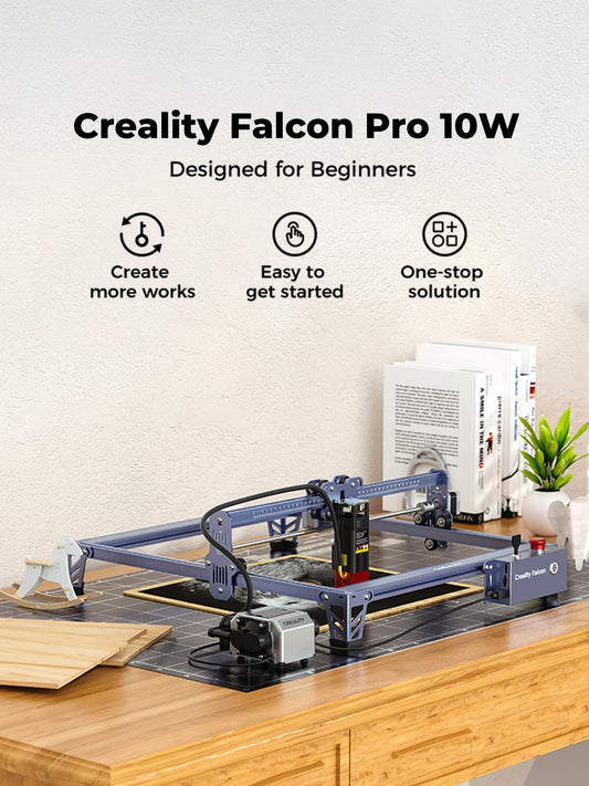 Creality Falcon Pro 10W 3-in-1 Laser Engraving Machine for Multi-Material Crafting
