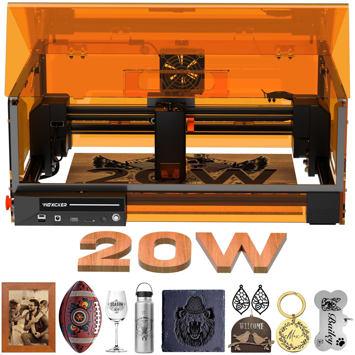Woxcker L2 MAX 20W High-Precision Laser Cutter & Engraver Machine
