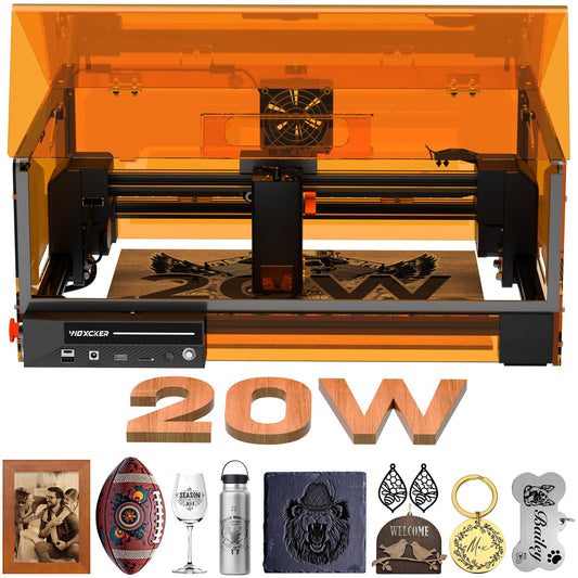 Woxcker L2 MAX 20W High-Precision Laser Cutter & Engraver Machine