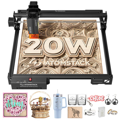 ATOMSTACK A20 PRO V2 20W Precision Laser Engraver for Creative Projects